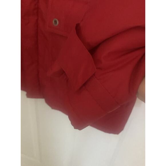 Vintage 90s Tommy Hilfiger Jacket XL Fleece Lined Red Blue Yellow Red - Picture 10 of 13